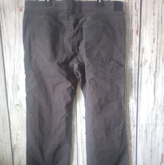 prAna Breathe Gray Camping Hiking Outdoor Stretch Pants (40x36) - Picture 4 of 5